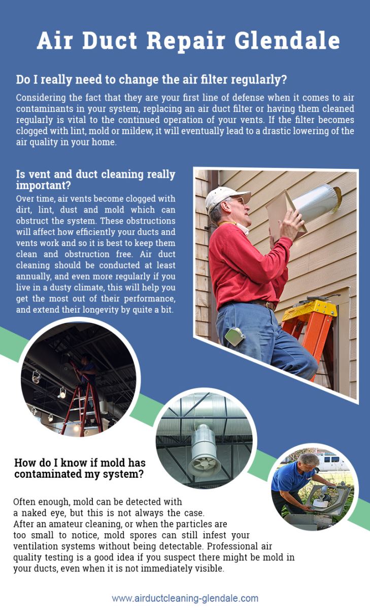 Air Duct Cleaning Glendale Infographic